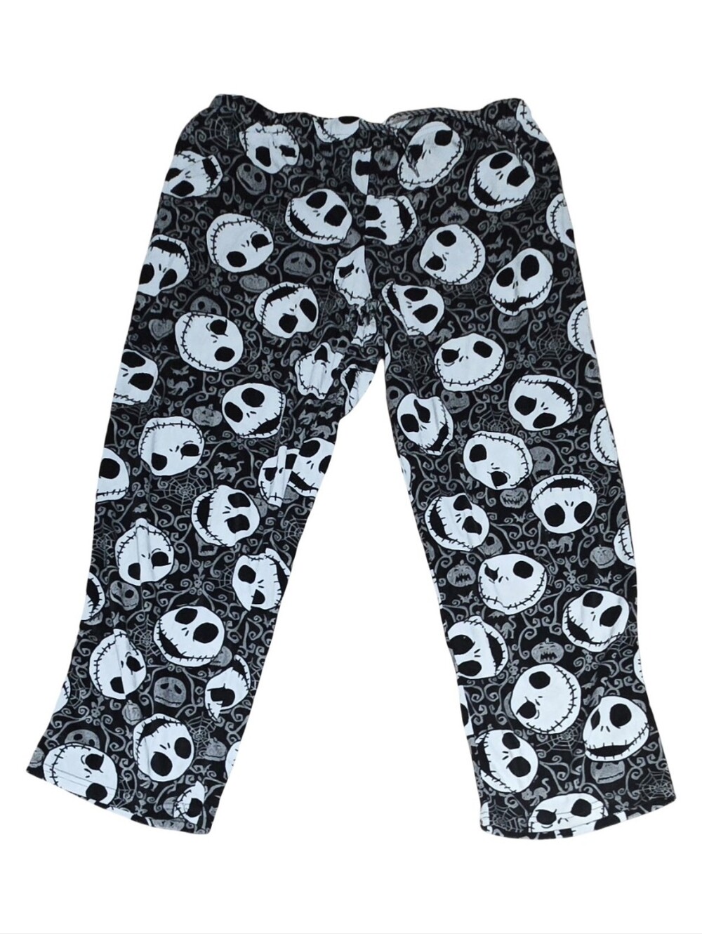 Disney Black & White Jack Skellington Pajama Bottoms